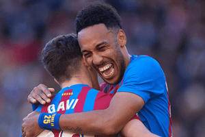 Aubameyang headlines three Barcelona stars among top rated January signings