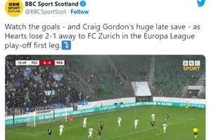 Robbie Neilson hails 'outstanding' players and fans after Hearts hold own against Swiss champions