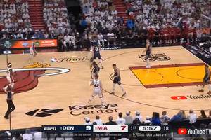 Nikola Jokic injury update: Nuggets star tweaks ankle in NBA Finals Game 4 vs. Heat