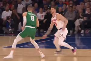 Kristaps Porzingis (calf) to miss Celtics' tournament quarterfinal