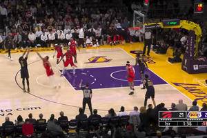 SEASON-BEST POINTS TALLY FROM ANTHONY DAVIS HELPS LOS ANGELES LAKERS TO EDGY NBA WIN OVER TORONTO RAPTORS