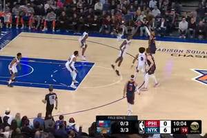 Philadelphia 76ers crushed by New York Knicks in Tyrese Maxey's return