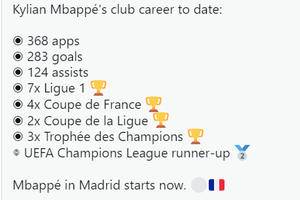 Real Madrid confirm summer signing of Kylian Mbappe