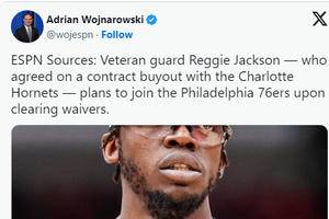 Philadelphia 76ers to sign veteran guard Reggie Jackson after clearing waivers, report says