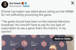 Sun's Dijonai Carrington doubles down on WNBA callout after historic TD Garden game