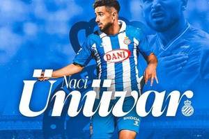 Espanyol has officially announced the loan signing of 21-year-old Turkish winger Unuvar from Ajax