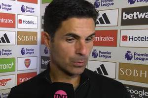 Arteta 'Amazed' by Rice's Red Card Decision in Arsenal Draw
