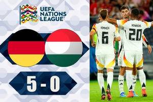 FT: Germany 5-0 Hungary