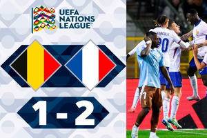 UEFA FT: Belgium 1 - 2 France