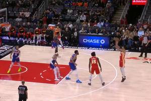 Zaccharie Risacher had the best performance of his young career, scoring 33 points in the Atlanta Hawks’ victory over the New York Knicks