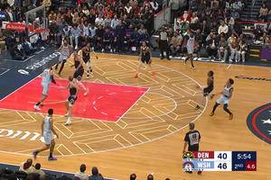 Wizards snap losing streak vs. Nuggets behind huge Jordan Poole shooting night