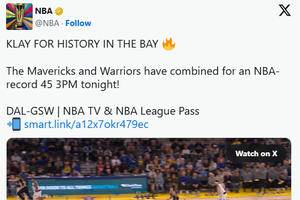 Klay Thompson Helps Dallas Mavericks And Golden State Warriors Break 3-Pointer Record