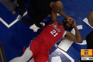 Joel Embiid returns from sinus fracture to play against Charlotte Hornets