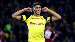 Borussia Dortmund looking to make Achraf Hakimi move permanent