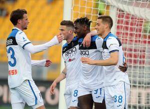 Atalanta have scored seven goals for the THIRD time this season