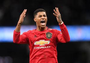 Manchester United's Rashford stepping up recovery from back injury