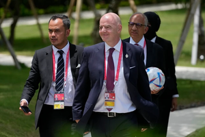 Fifa president Gianni Infantino wants Qatar World Cup to be ‘first step to peace’ in Ukraine