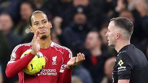Liverpool Raises Concerns Over Van Dijk’s Disallowed Goal in Defeat to Man City