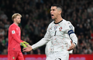 Cristiano Ronaldo's Red Card: Controversy Erupts Following Disallowed Goal Against Republic of Ireland