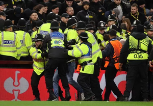 Tension Erupts as Aston Villa and Young Boys Fans Clash During Europa League Match