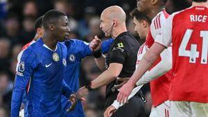 Moises Caicedo's Red Card Against Arsenal Sparks Concern Over Comparisons to Declan Rice