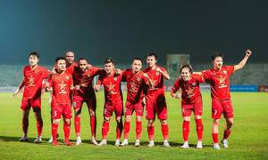 Hong Linh Ha Tinh FC Recognized Among World's Unbeaten Teams