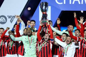 AC Milan Stuns Inter with Dramatic Comeback to Win Supercoppa Italiana