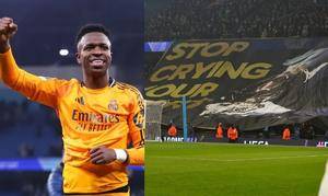 Vinicius Jr Reveals Motivation from Rodri Banner Ahead of Victory Against Man City