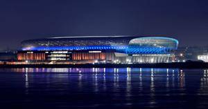 Everton Fans Celebrate First Look at Stunning New Stadium