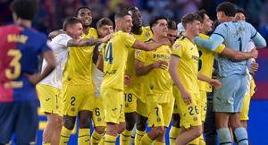 Villarreal Spoils Barcelona's Title Party with 3-2 Victory