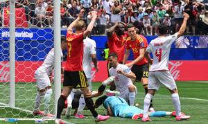 Iran hold 10-man Belgium to 0-0 draw in Los Angeles