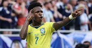 Vinicius Jr ends Scotland's hopes in Brazil's Miami rout